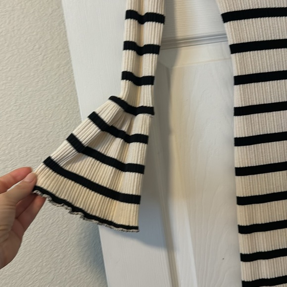 MIDI STRIPED DRESS - Picture 5 of 10